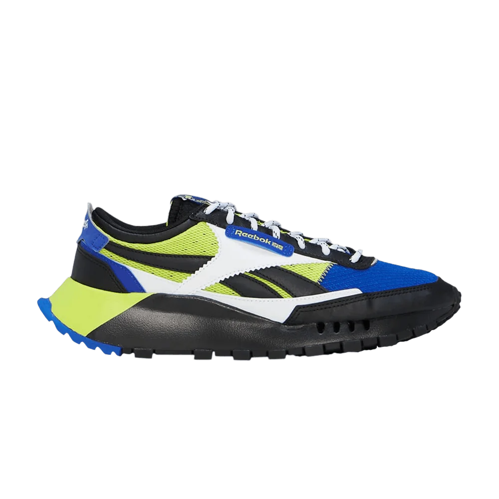 Кроссовки Reebok Classic Leather Legacy J 'Cobalt Yellow'