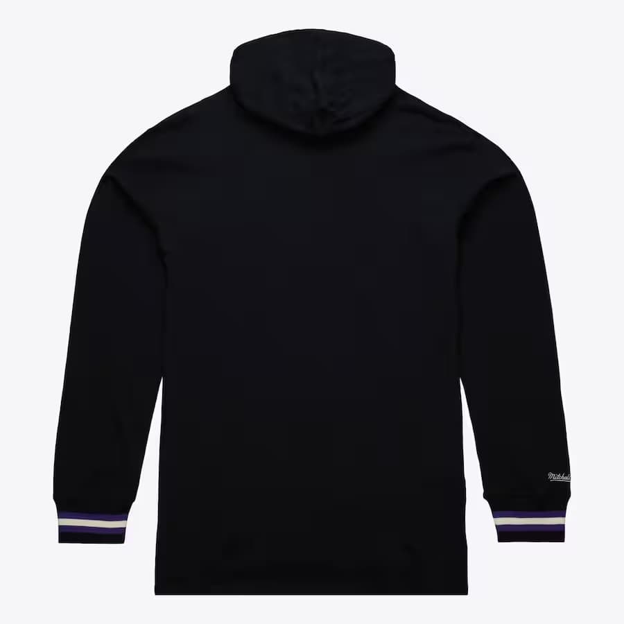 Худи Mitchell & Ness Black Toronto Raptors Legendary Slub Vintage Logo Pullover Hoodie