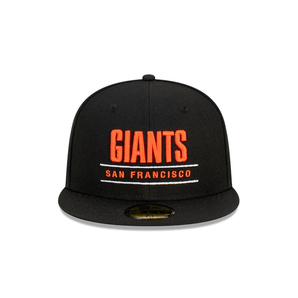 Бейсболка New Era San Francisco Giants Stacked 59FIFTY MLB Fitted Hat