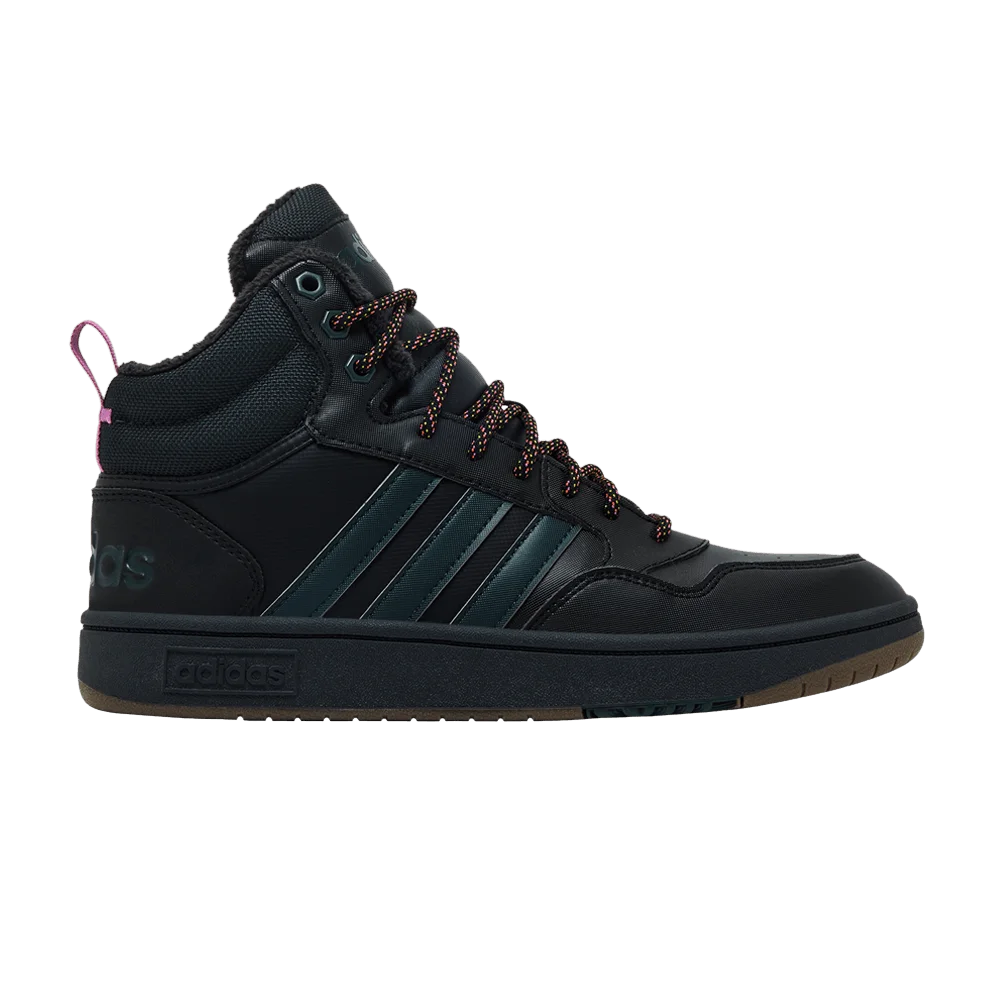 Krossovki-adidas-Hoops-3.0-Mid-Winter-Black-Shadow-Green-Gum