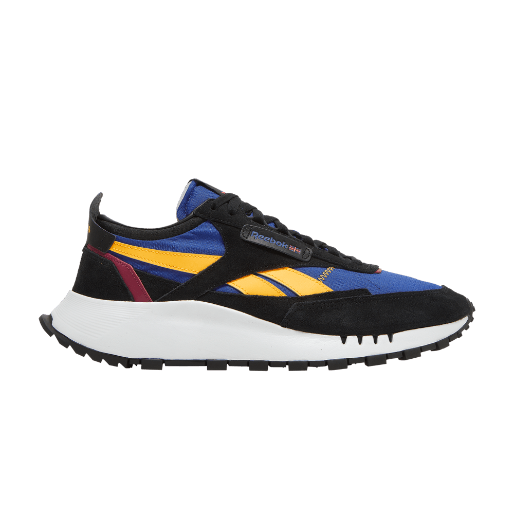 Кроссовки Reebok Classic Leather Legacy 'Black Bright Cobalt'