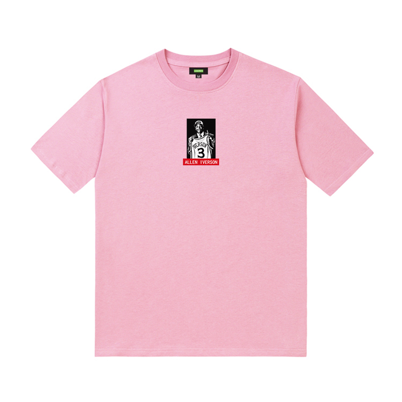 Футболка 2020 Kalan Allen Iverson 3 Memorial Tee Pink