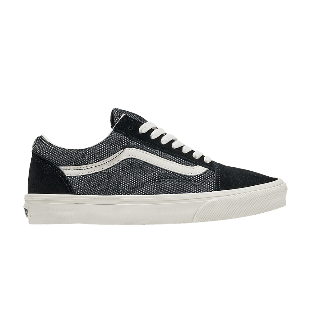 Кроссовки Vans Old Skool 'Checkerboard Denim - Black'