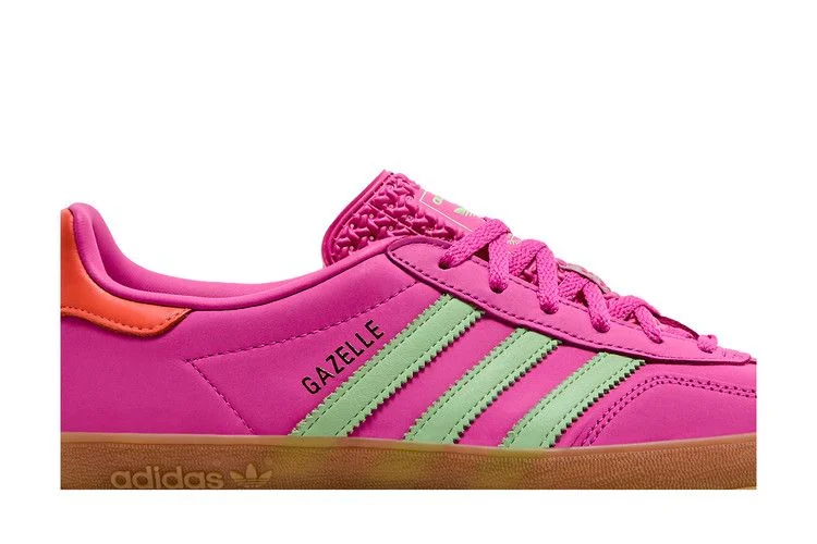Кроссовки adidas Gazelle Indoor 'Semi Lucid Fuchsia Green'