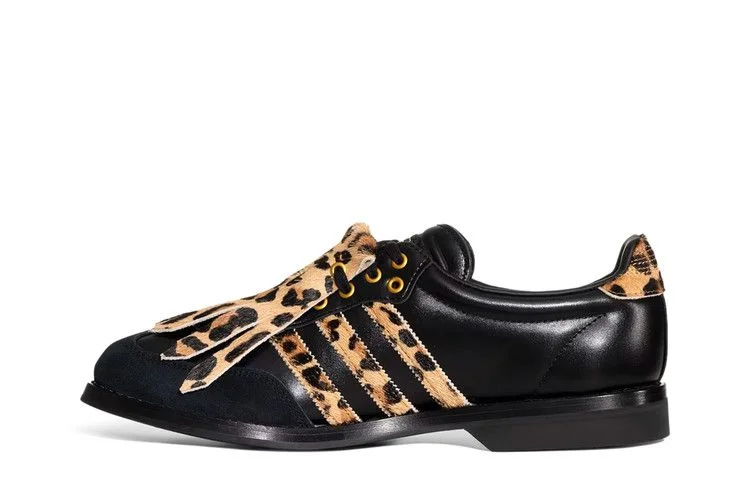 Кроссовки adidas Samba Bowling 'Core Black Supplier Colour Gold Metallic'