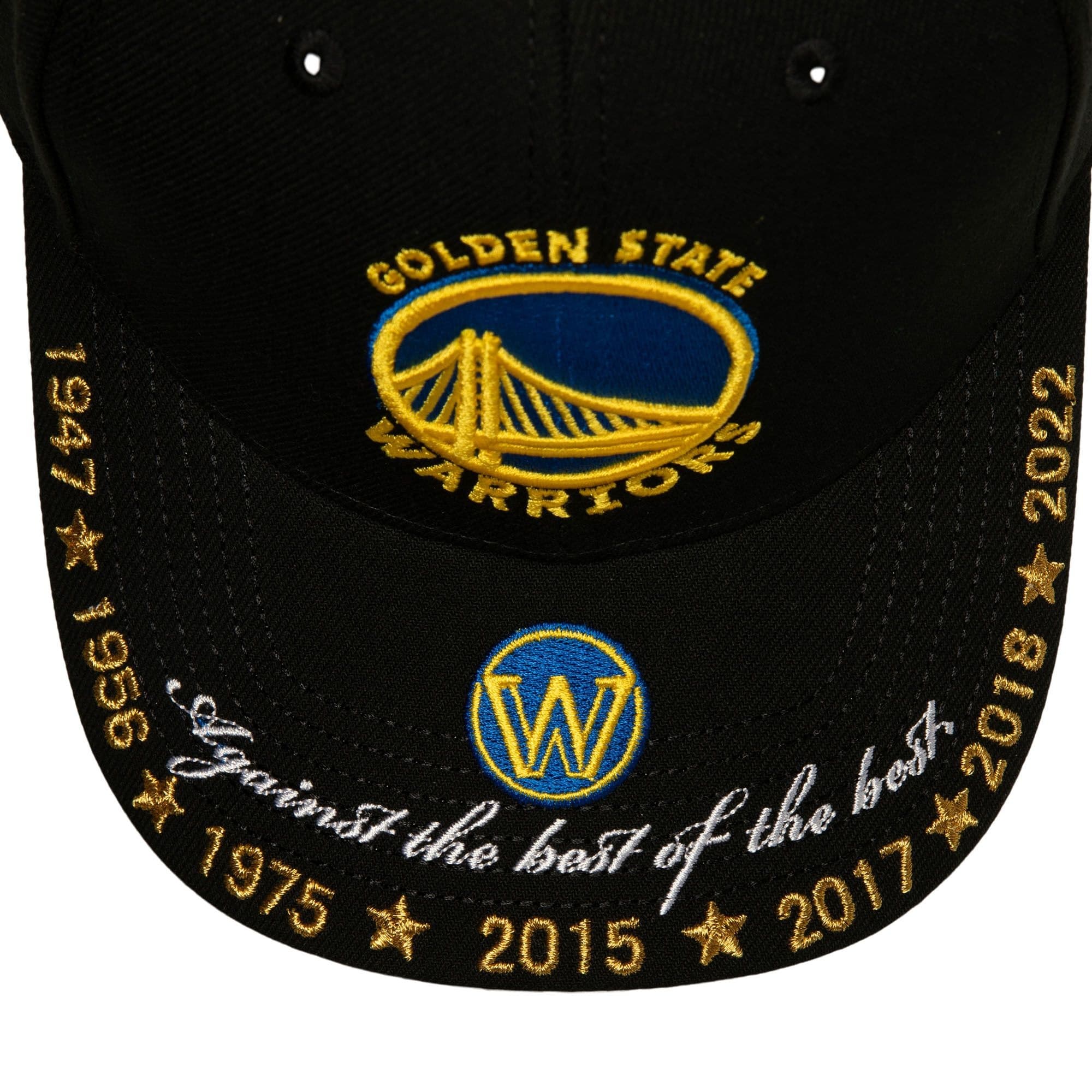 Бейсболка Mitchell & Ness Against The Best Pro Snapback Golden State Warriors Hat