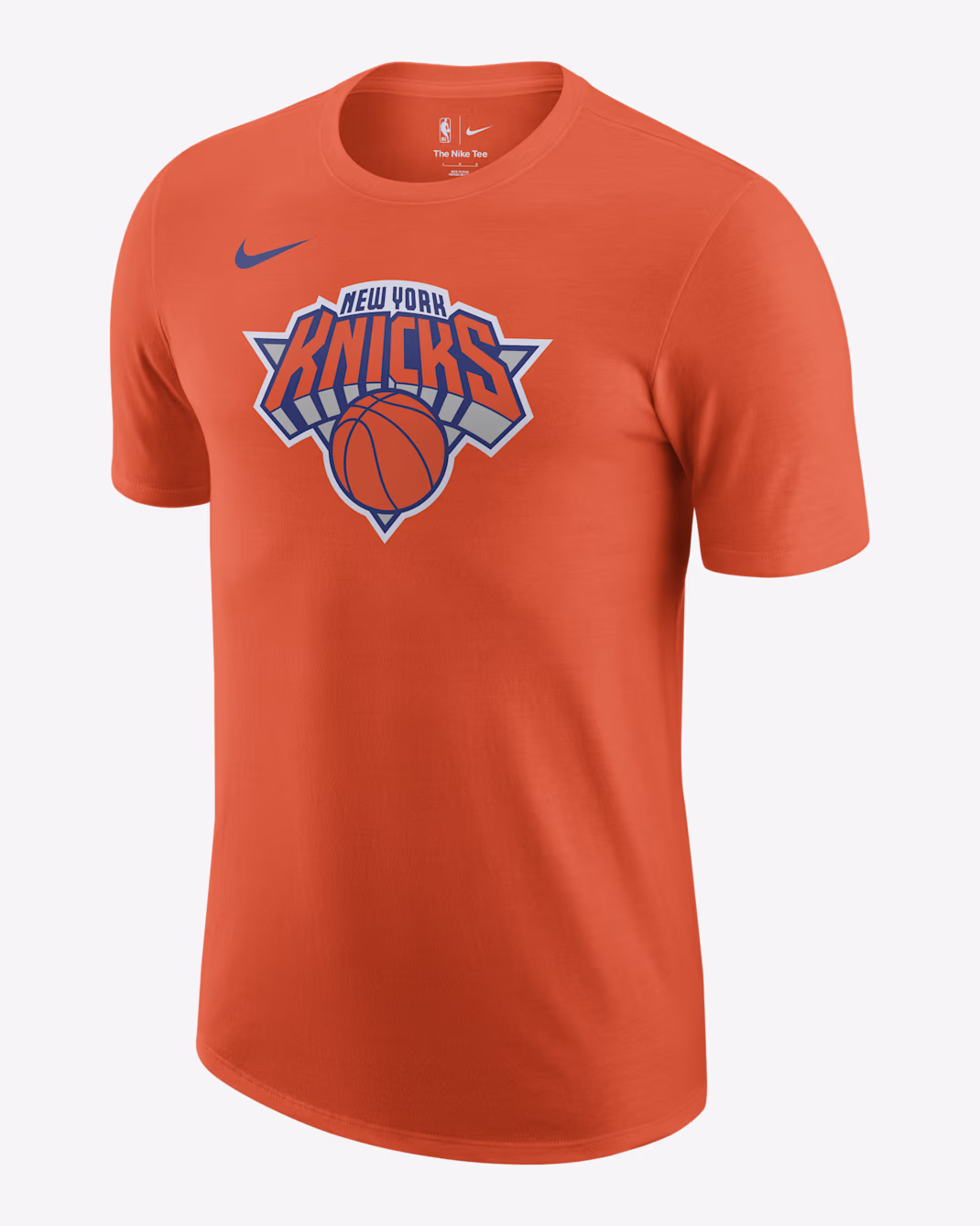 Nike-NBA-New-York-Knicks-Essential-Tee-Brilliant-Orange