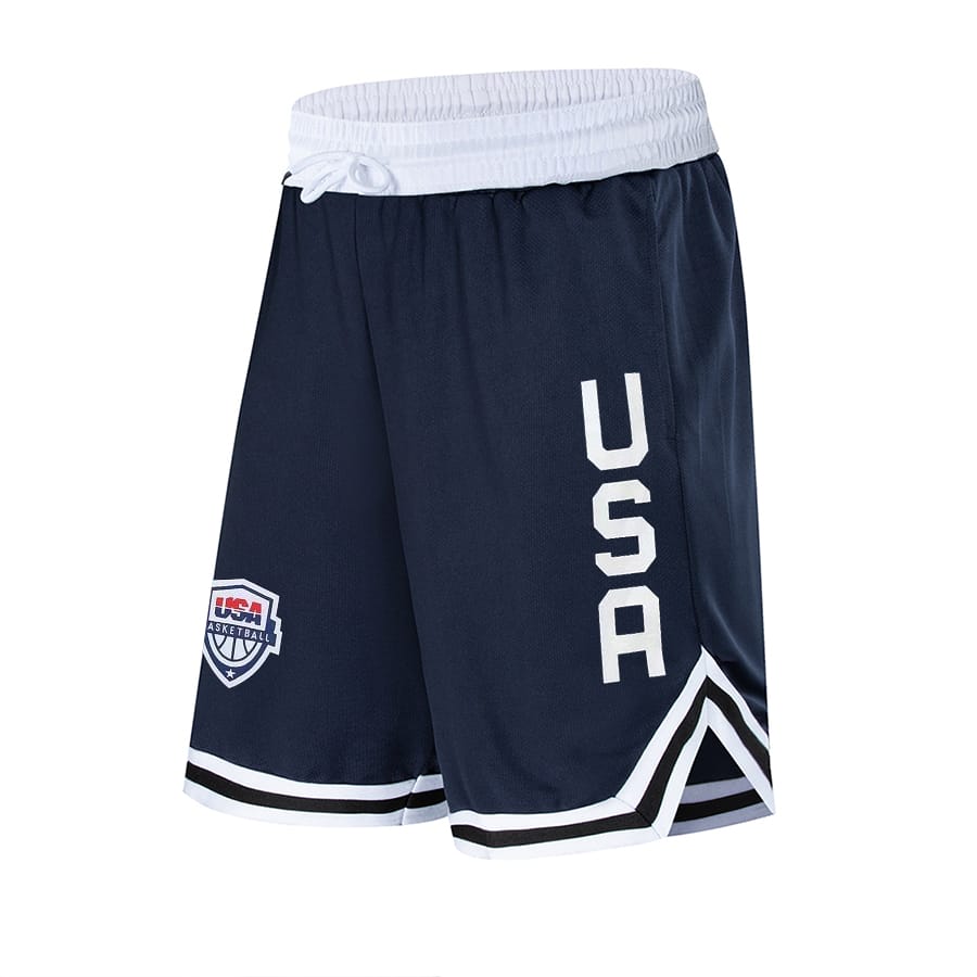 Баскетбольные шорты Daiong USA Blue Cut Shorts
