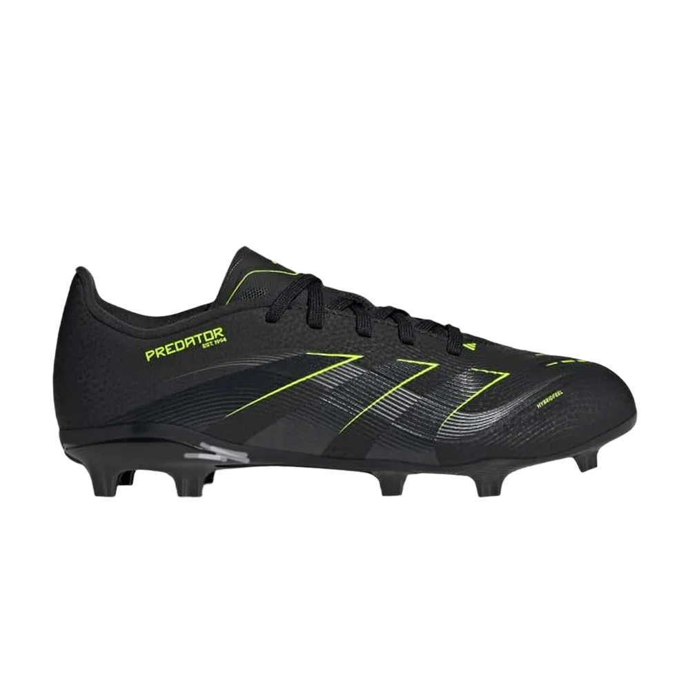 Krossovki-Adidas-Predator-League-FG-MG-J-Core-Black-Lucid-Lemon