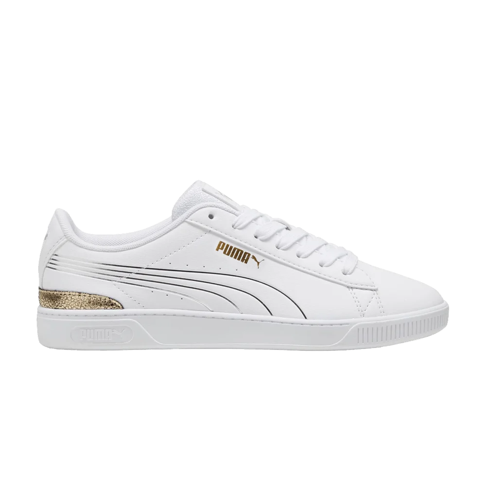 Кроссовки Puma Wmns Vikky V3 Metallic Shine 'White Gold'