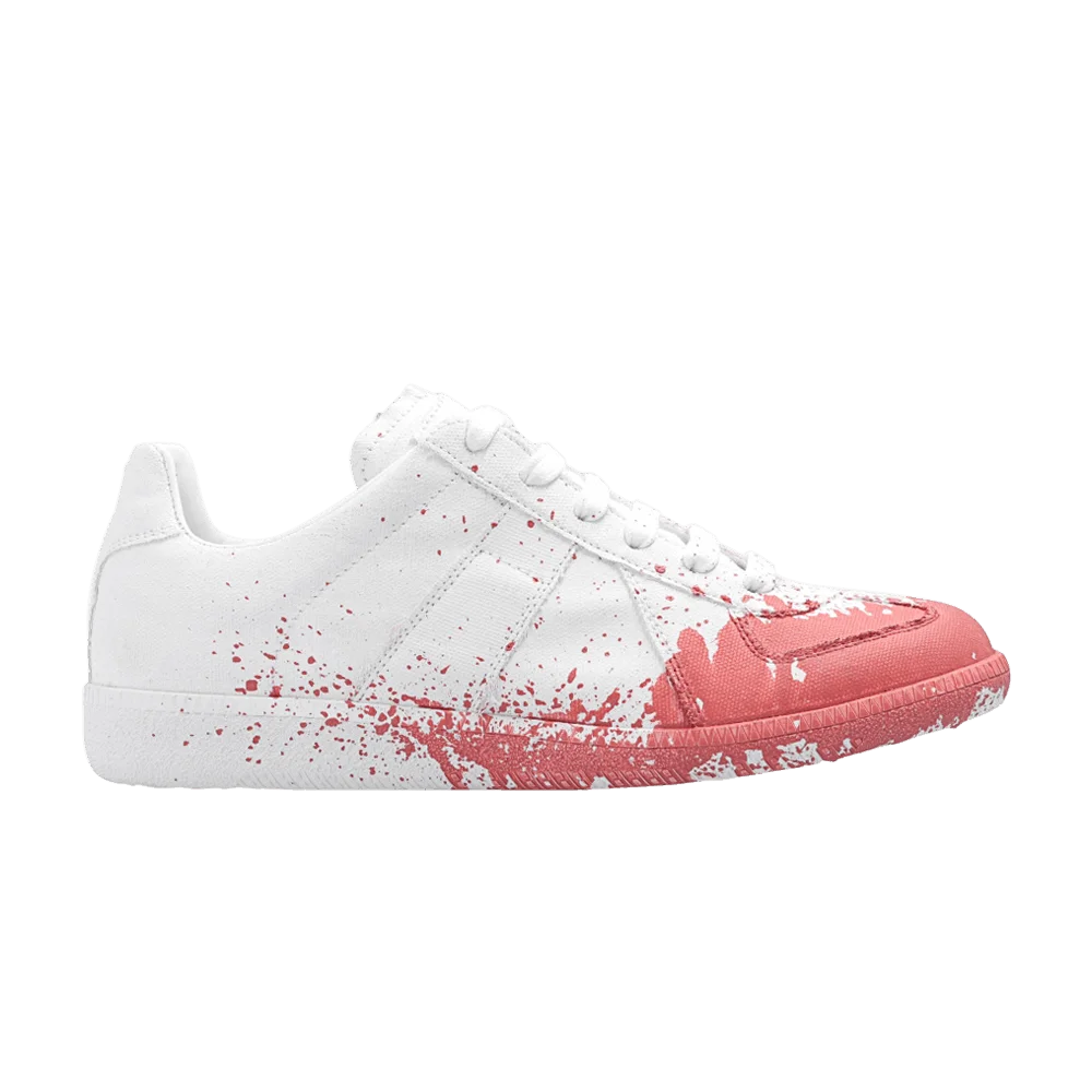 Krossovki-Maison-Margiela-Wmns-Replica-Low-Paint-Splatter-White-Pink