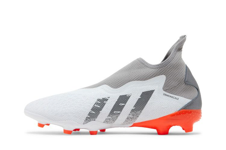 Кроссовки Adidas Predator Freak.3 Laceless FG 'Demonscale - White Solar Red'