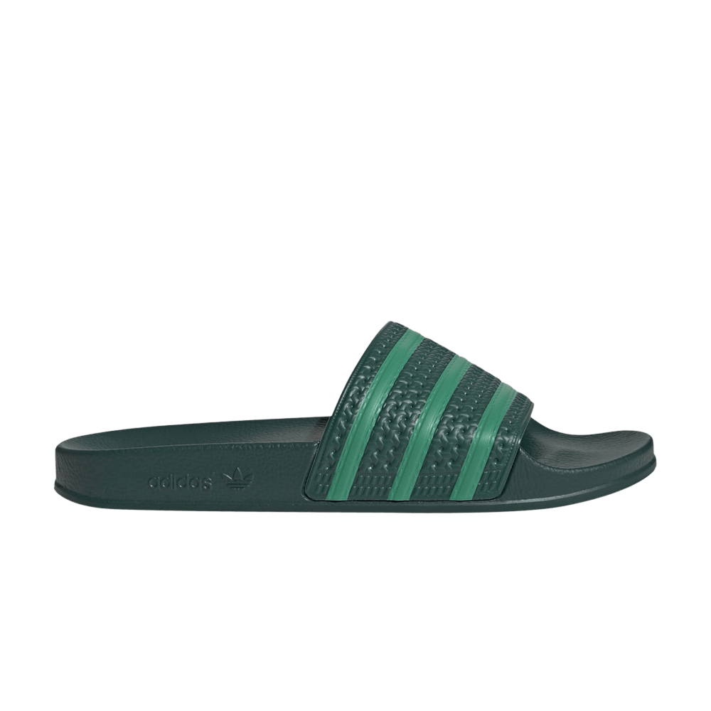 Adidas Adilette Slides 'Dark Green'