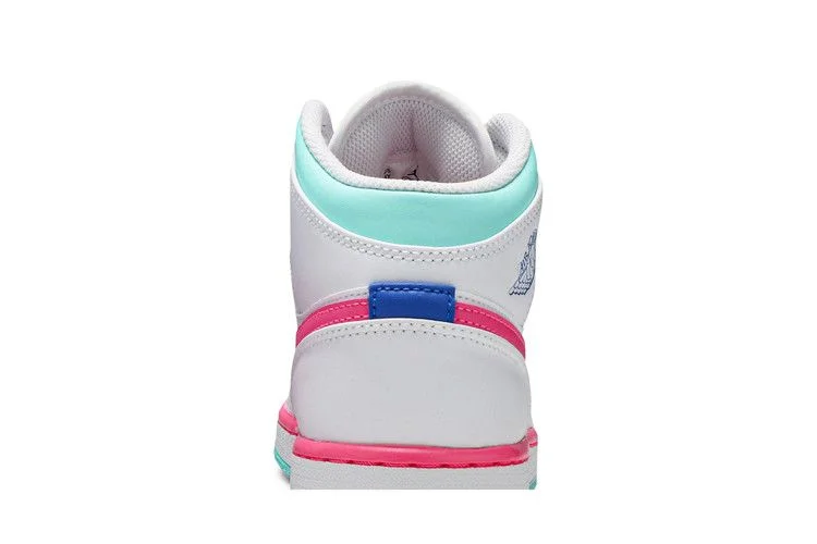 Кроссовки Air Jordan 1 Mid GS 'Digital Pink'