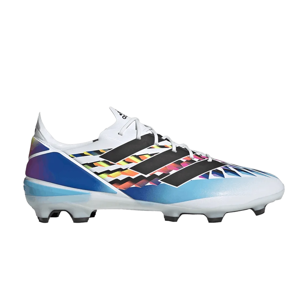Krossovki-Adidas-Gamemode-FG-White-Black-Solar-Yellow