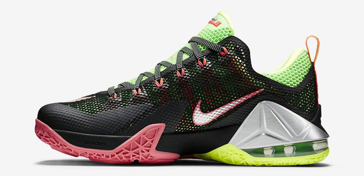 Кроссовки Nike LeBron 12 Low 'Remix'