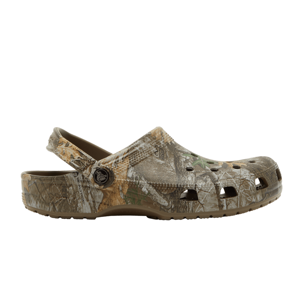 Кроссовки Crocs Realtree x Classic Clog 'Edge Camo - Walnut'