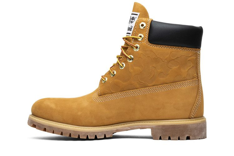 Кроссовки Timberland A Bathing Ape x Undefeated x 6 Inch 'Wheat'