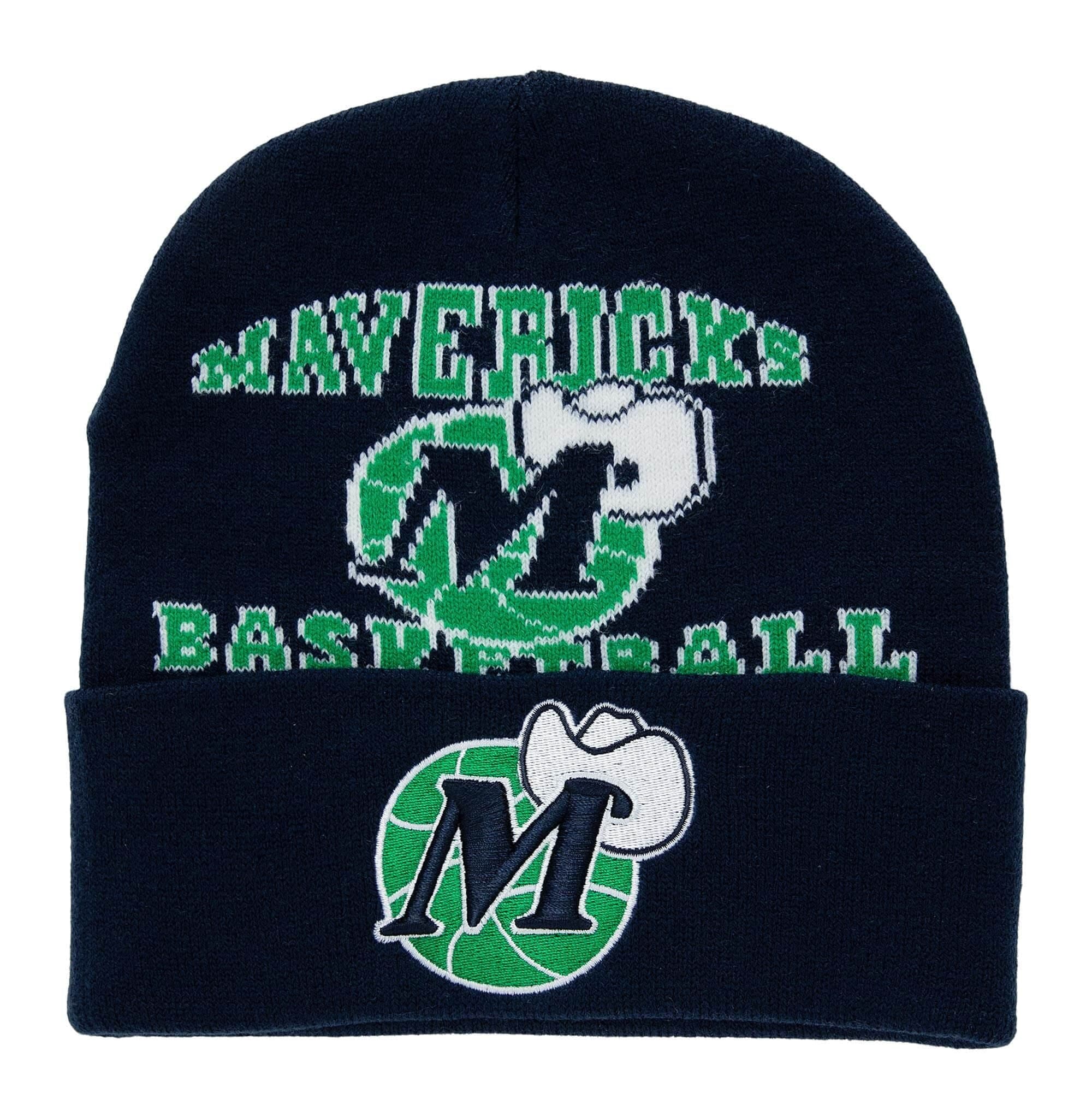 Шапка Mitchell & Ness Team Origins Knit HWC Dallas Mavericks Beanie