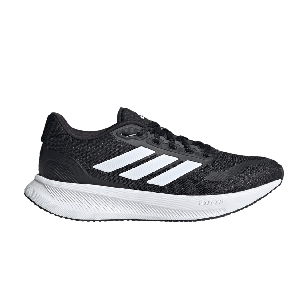 Кроссовки Adidas Wmns Runfalcon 5 Wide 'Black White'