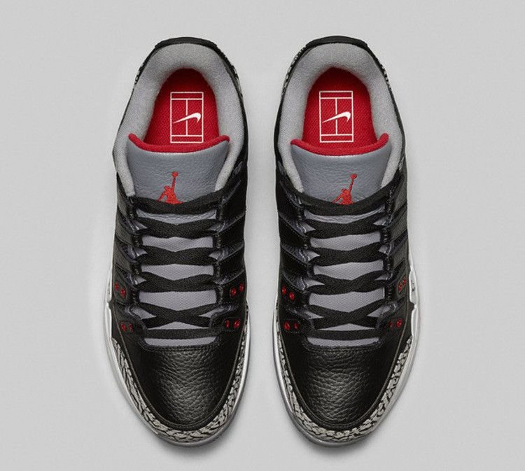 Кроссовки Nike Zoom Vapor Tour AJ3 'Black White'