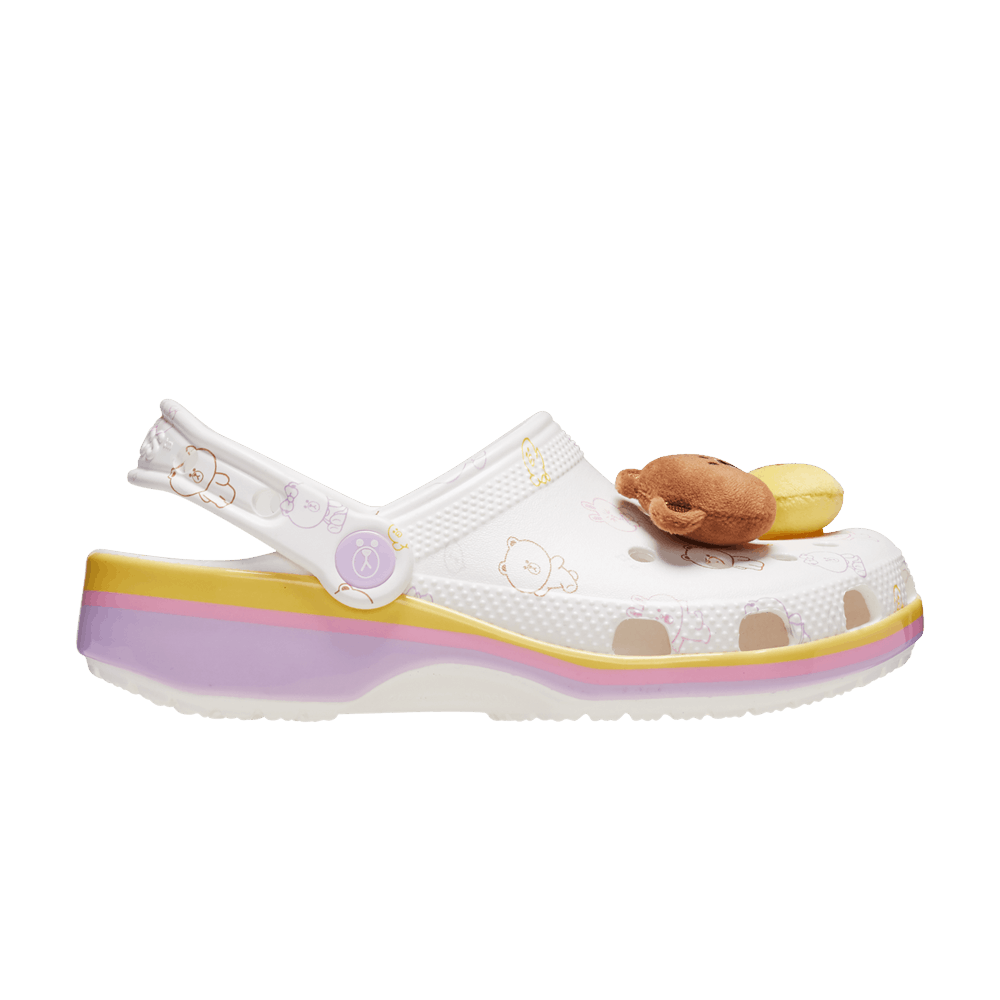 Кроссовки Crocs Line Friends x Classic Clog Kids 'Brown & Friends'