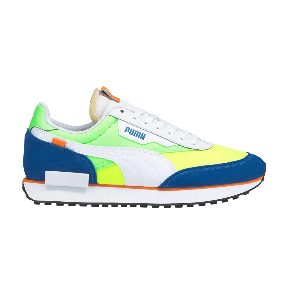 Krossovki-Puma-Future-Rider-Play-On-White-Fizzy-Lime-Royal