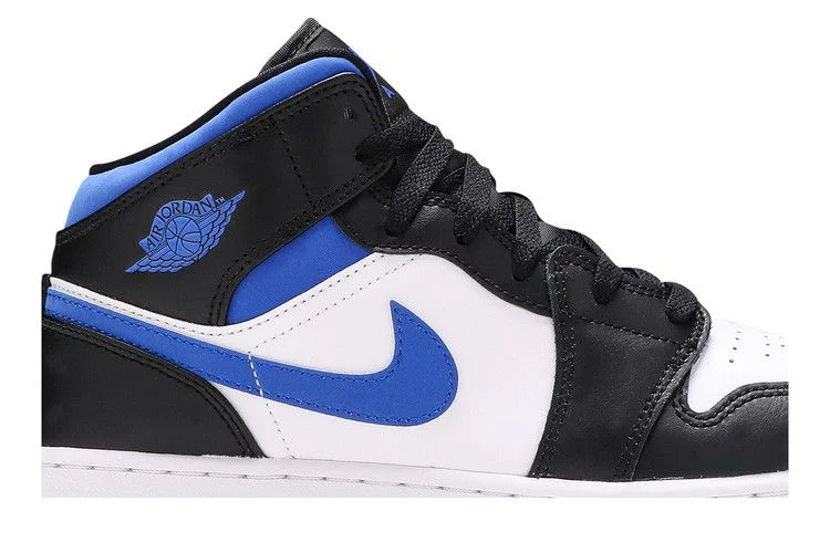 Кроссовки Air Jordan 1 Mid GS 'Racer Blue'