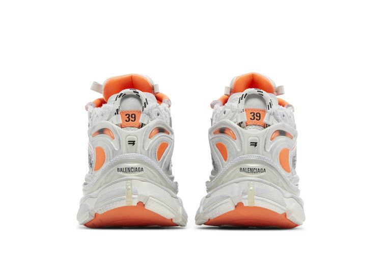 Кроссовки Balenciaga Wmns Runner Sneaker 'White Fluo Orange'