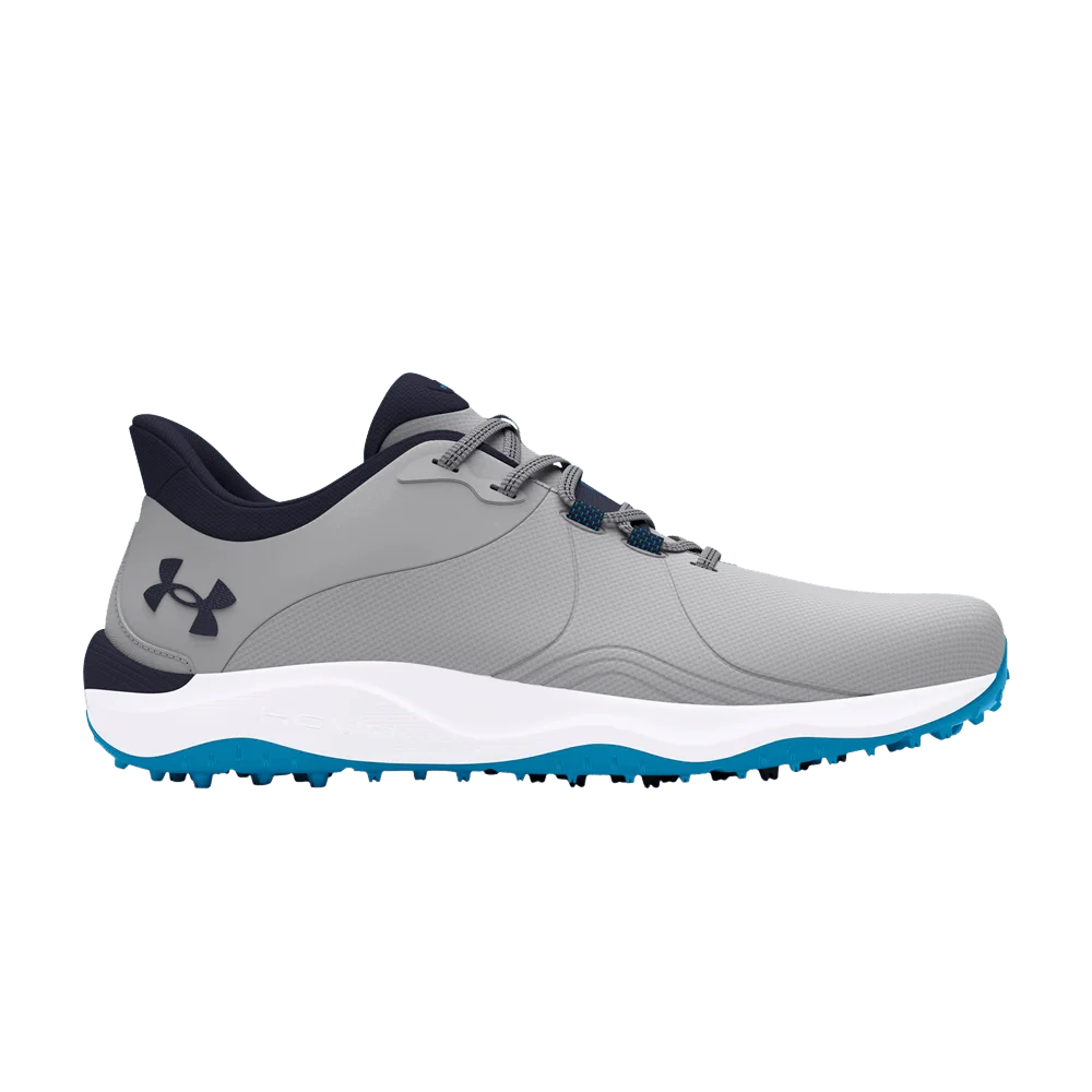 Кроссовки Under Armour Drive Pro Spikeless Golf Wide 'Mod Grey Midnight Navy'