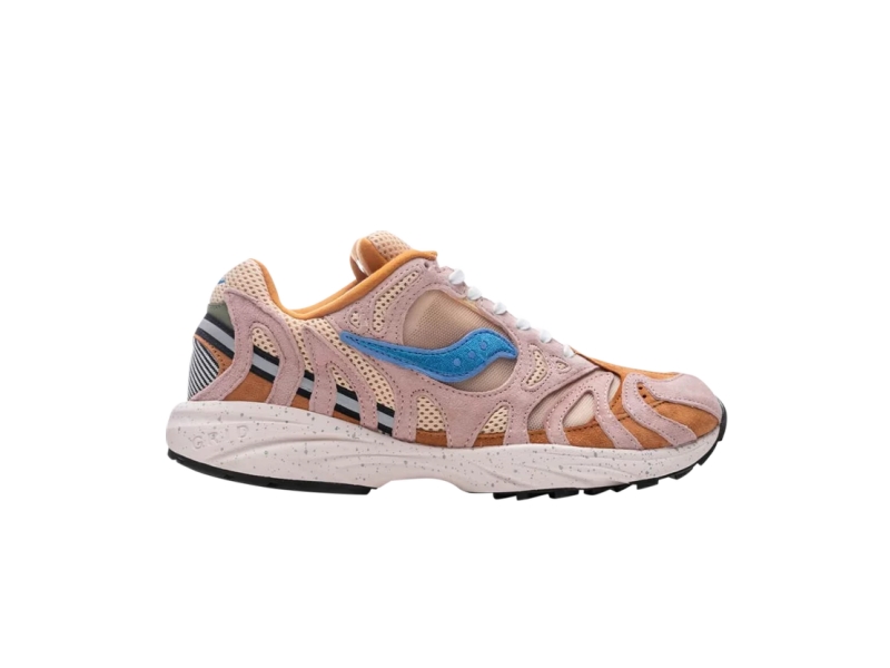 Кроссовки Saucony Grid Azura 2000 'Tan Blue'
