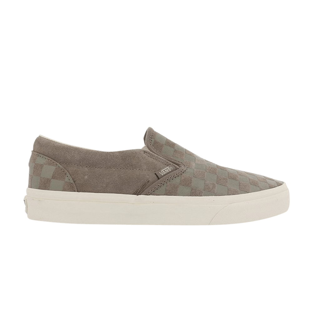 Кроссовки Vans Classic Slip-On 'Checker Emboss - Fallen Rock'
