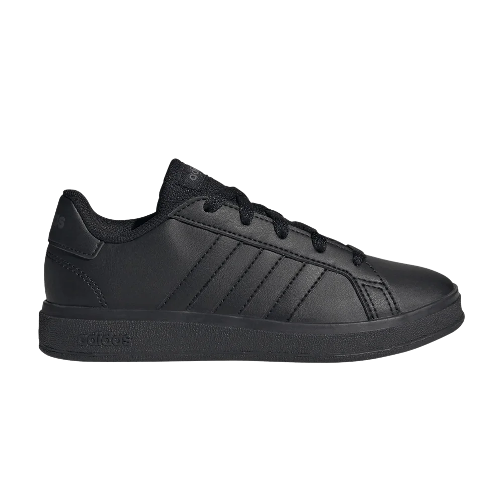 Krossovki-Adidas-Grand-Court-Lace-Up-K-Black-Grey