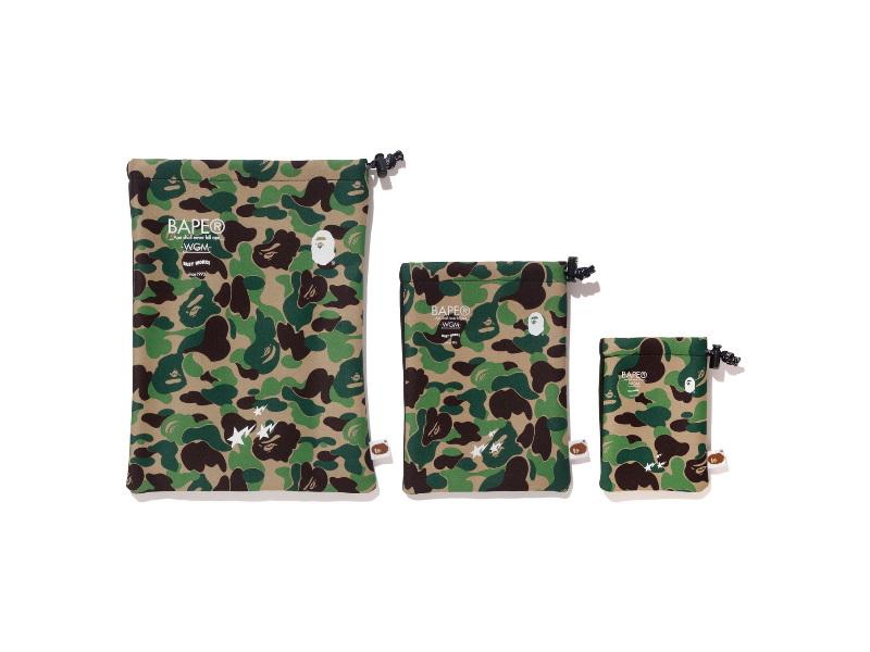 Набор чехлов для гаджетов BAPE ABC Gadgets Pouch Set (FW19) Green Camo