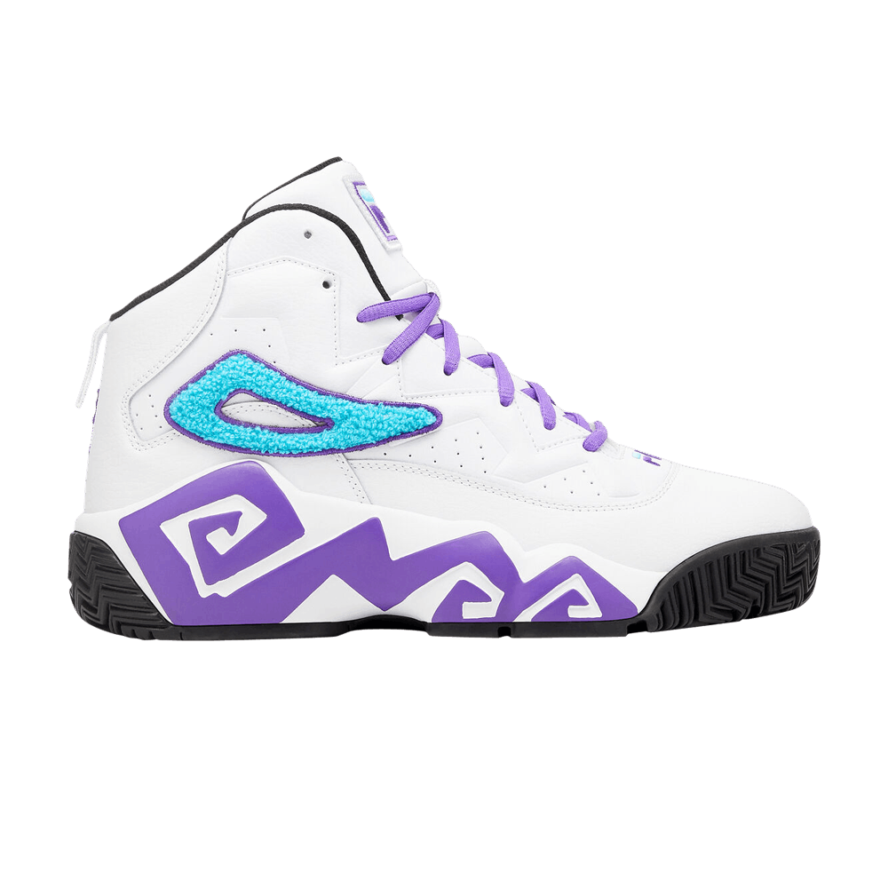 Кроссовки Fila MB Chenille 'White Bluefish Electric Purple'