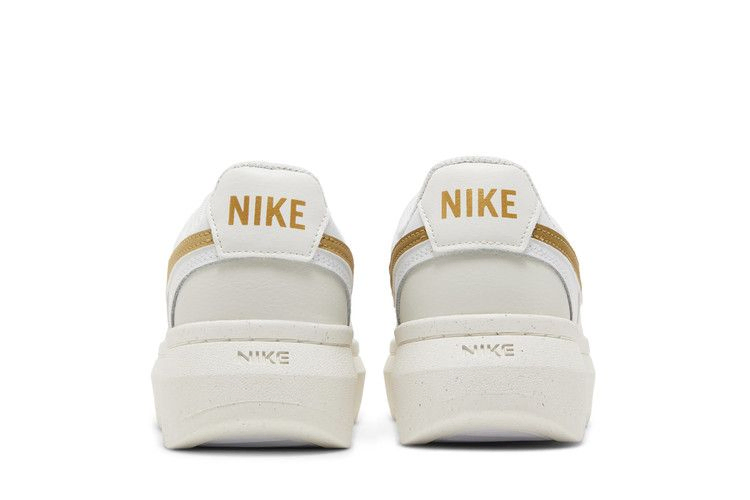Кроссовки Nike Wmns Court Vision Alta 'Sail Metallic Gold'