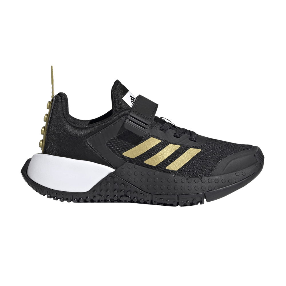 Кроссовки LEGO x adidas Sport Little Kid 'Black Gold Metallic'