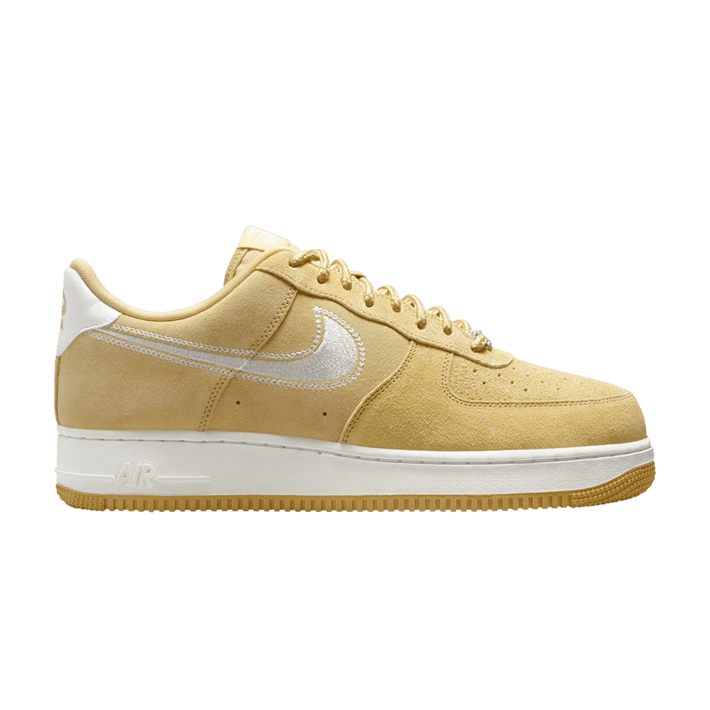 Кроссовки Nike Air Force 1 '07 LV8 'Embroidered Swoosh - Buff Gold'