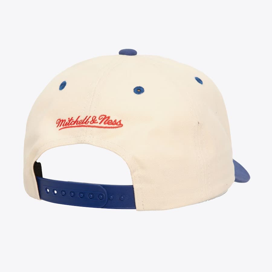 Бейсболка Mitchell & Ness Cream Philadelphia Phillies Horizon Pro Crown Snapback Hat