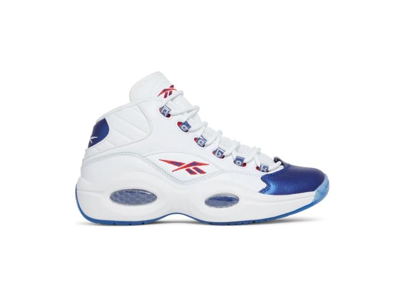 Кроссовки Reebok Question Mid Blue Toe 2022