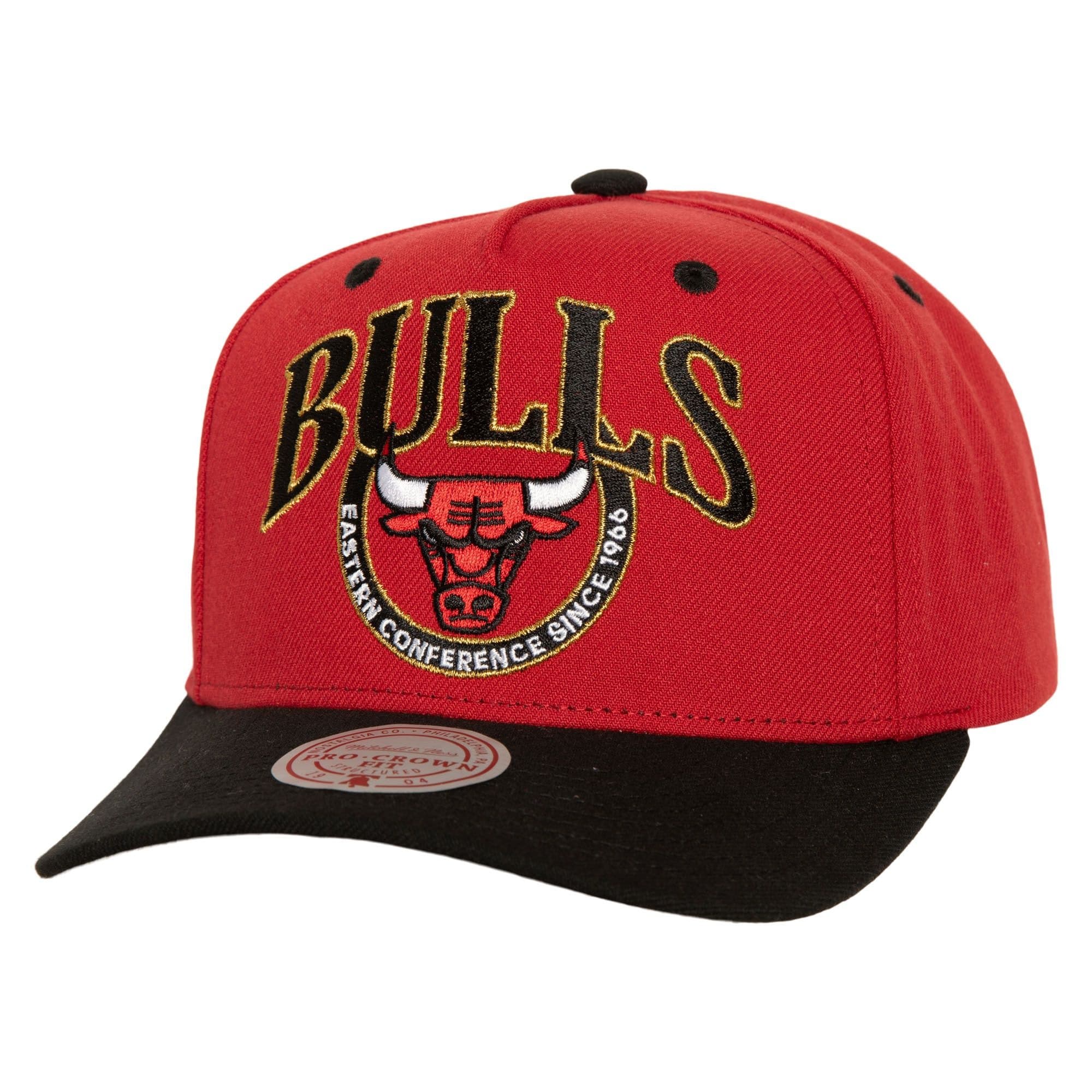 Бейсболка Mitchell & Ness Crown Jewels Pro Snapback HWC Chicago Bulls Hat