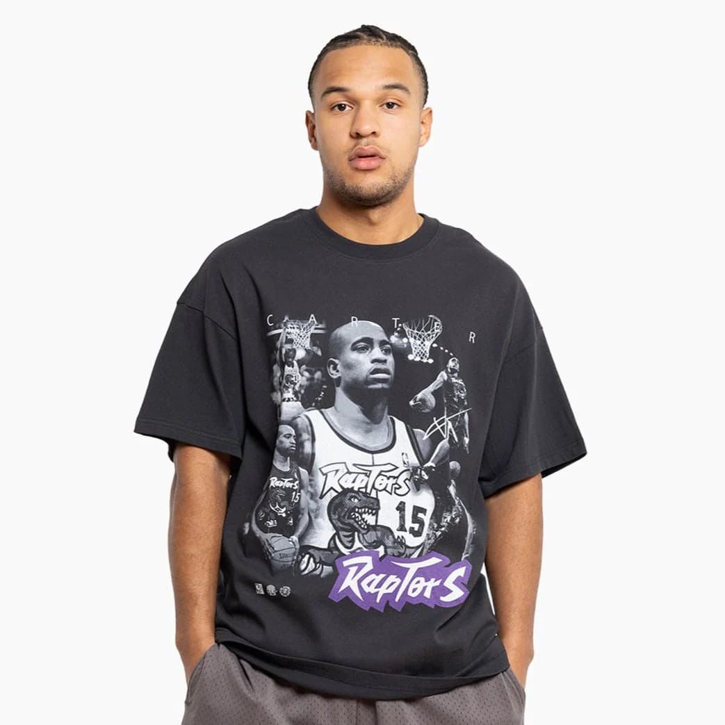 Футболка Mitchell & Ness Vince Carter Toronto Raptors Player Photo T-Shirt
