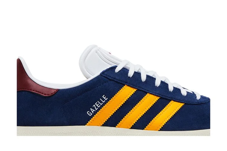 Кроссовки adidas Gazelle 'Dark Blue Crew Yellow'