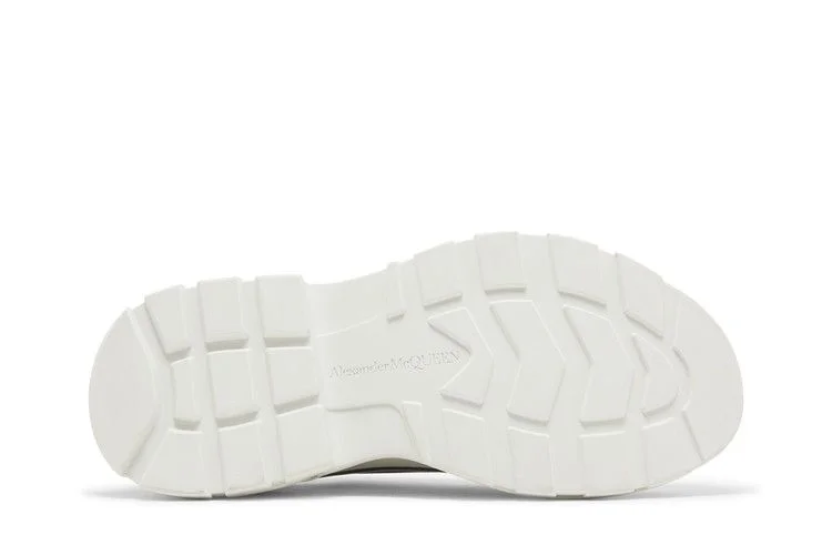 Кроссовки Alexander McQueen Tread Slick Lace Up 'Black White'