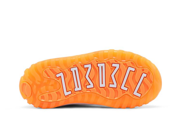 Кроссовки Air Jordan 11 Retro Low TD 'Bright Citrus'