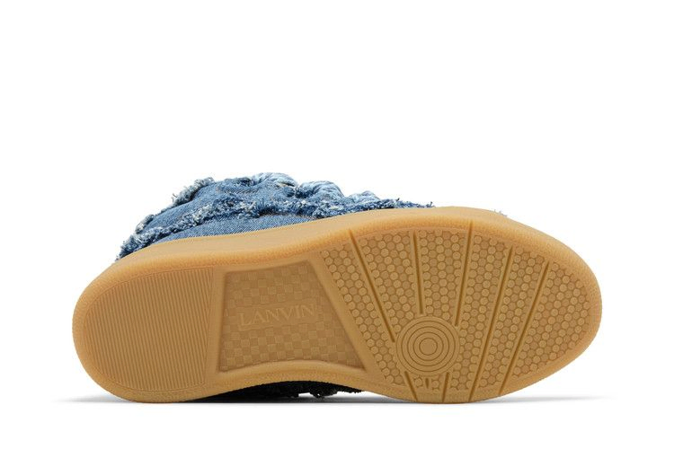 Кроссовки Lanvin Curb Sneakers 'Frayed Denim'