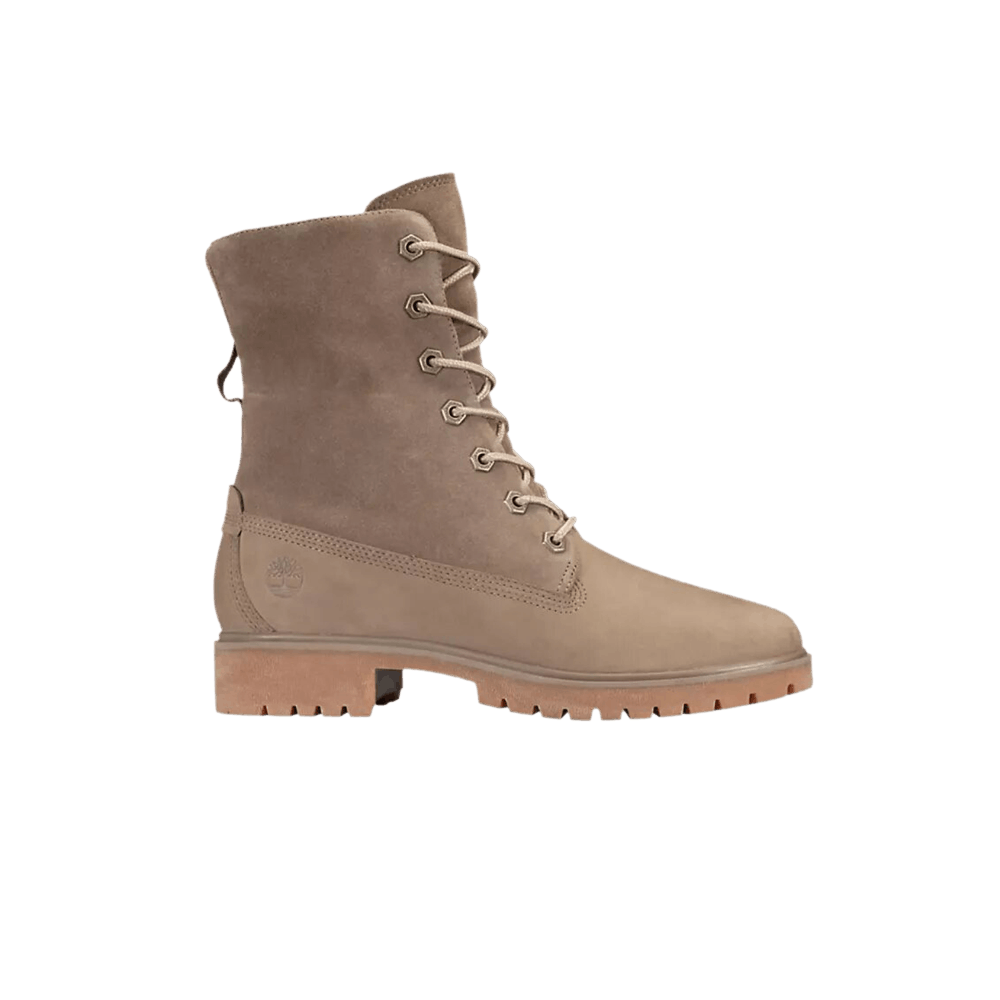 Timberland Wmns Jayne Waterproof Fleece Fold-Down Boot 'Light Brown'