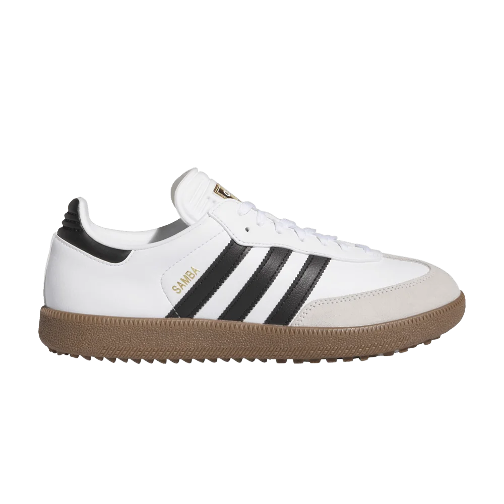Krossovki-adidas-Samba-Spikeless-Golf-White-Black-Gum