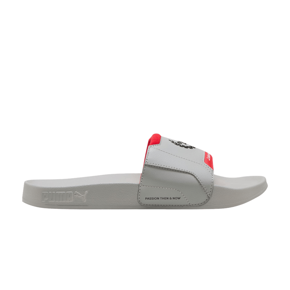 Кроссовки Formula 1 x Puma Leadcat 2.0 Slide 'Grey Echo Pop Red'