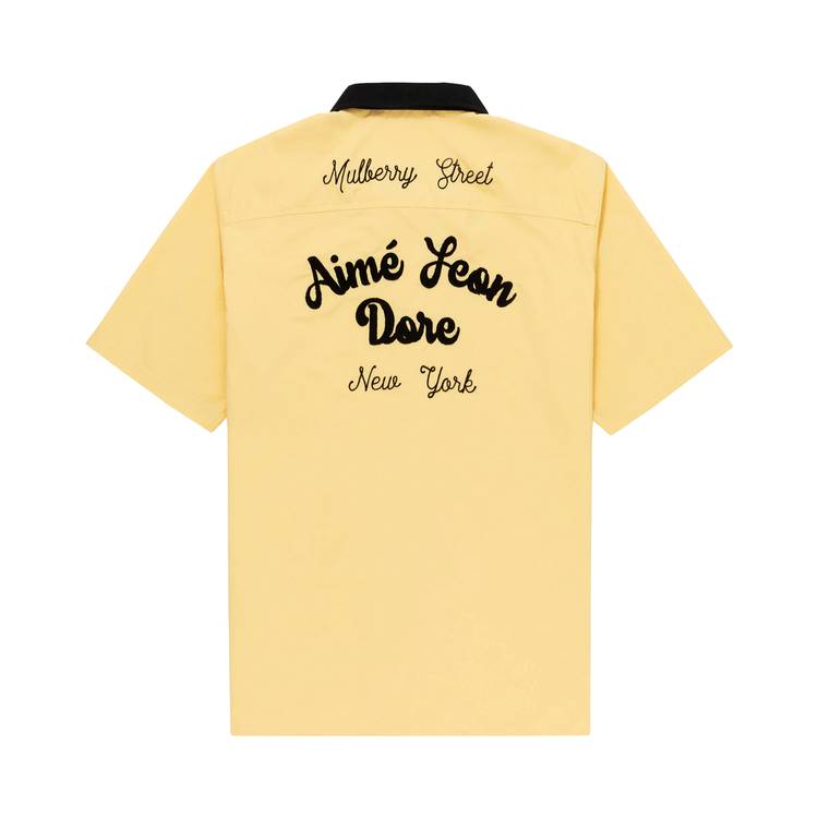 Рубашка Aime Leon Dore League Shirt Yellow